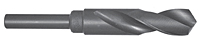 Series 201R8 3/8" Shank 6" Long HSS Black Oxide Finish Silver and Deming Drills