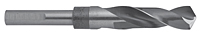 Series 201US 1/2" Shank 6" Long Superba Heavy Duty Black Oxide and Gold Finish Silver and Deming Drills
