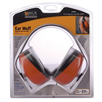 MCR Safety C7007N Earmuffs Lightweight with Soft Ear Pads