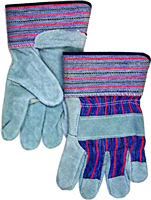 Double Palm Leather Work Gloves