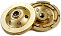 Standard Gold Segmented Cup Grinders (Double Row)